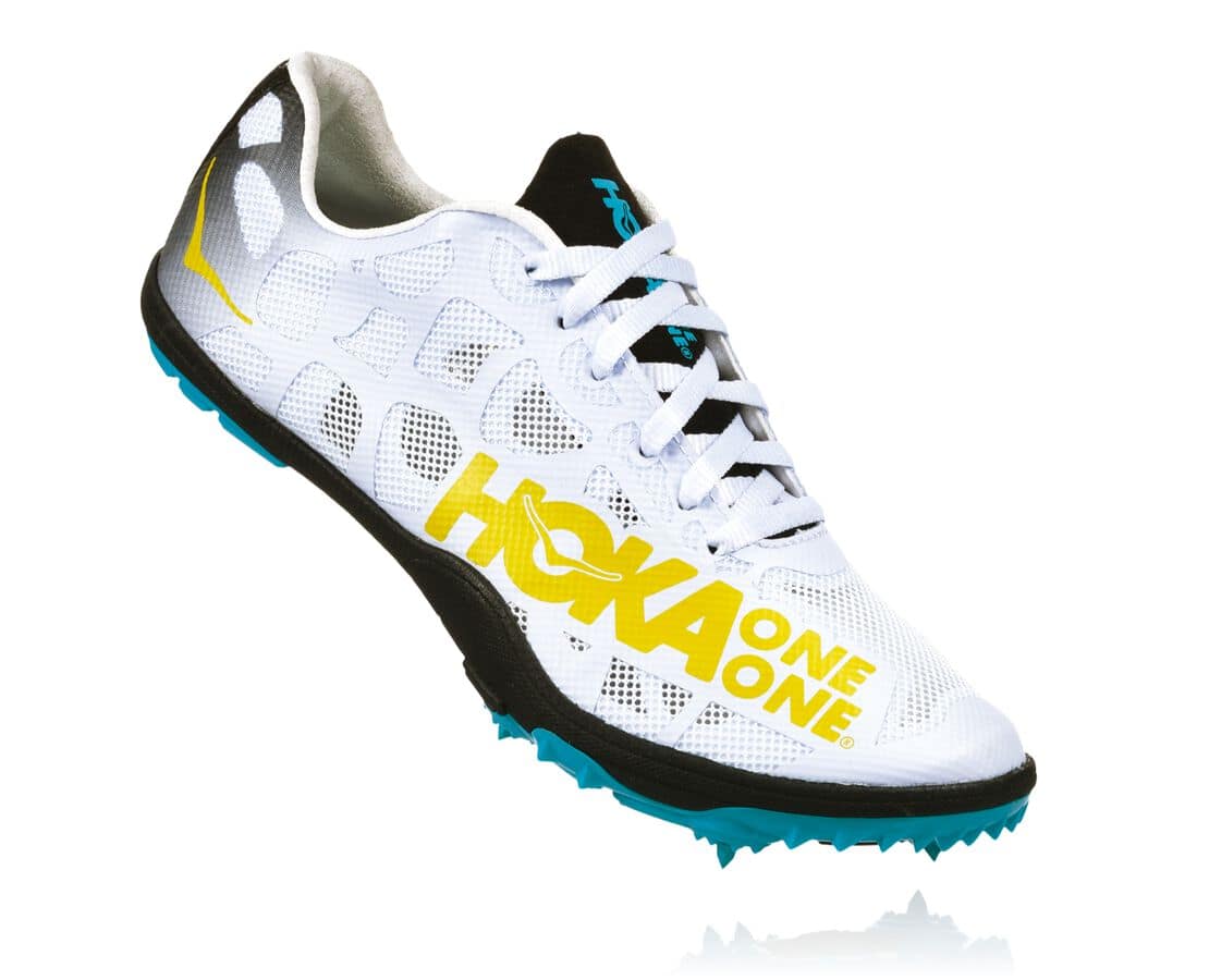 Hoka One One Rocket Ld South Africa - Womens Track Spikes - Black / Cyan,IUAPC-9834